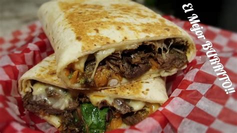 Menu I Mega Burrrito.